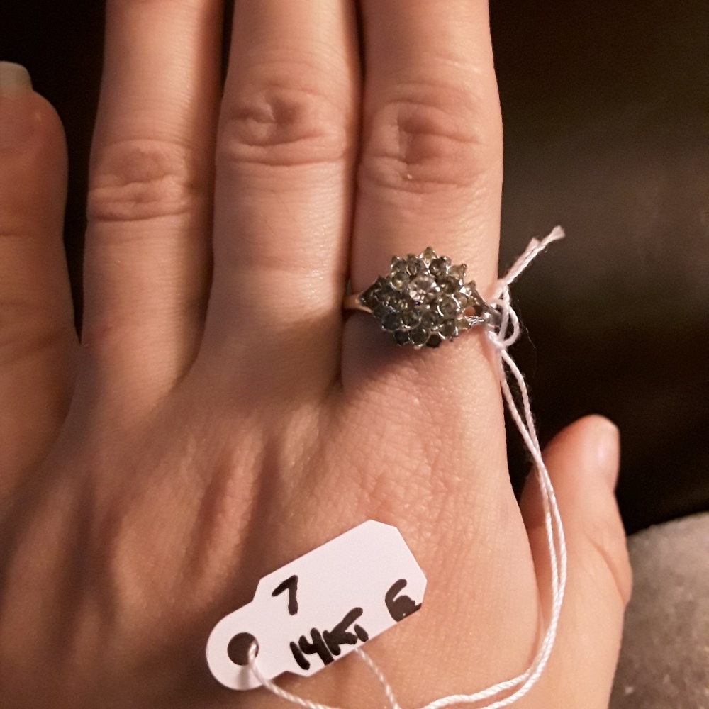 14K G.E engagement ring